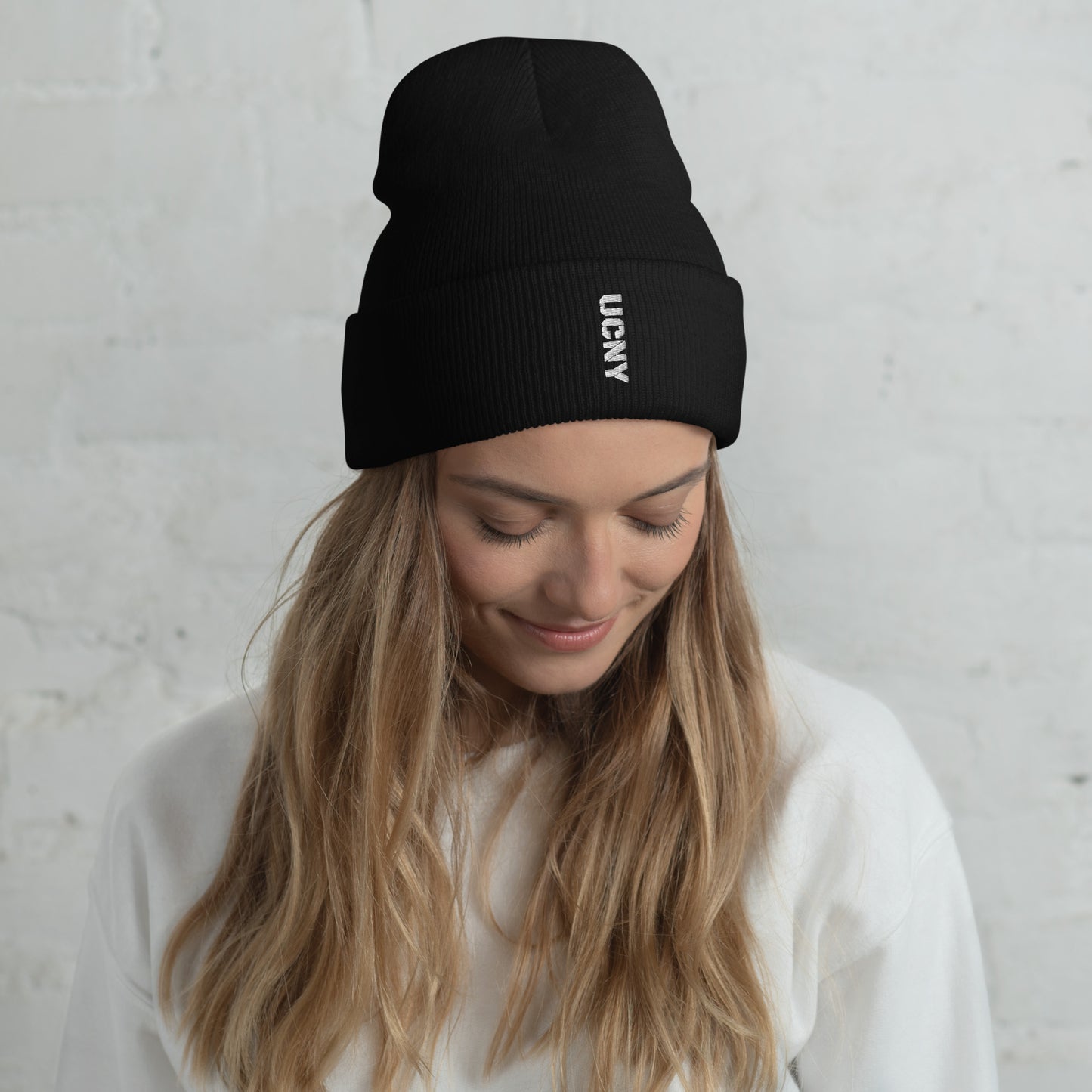 Urban Combat Embroidered Cuffed Beanie