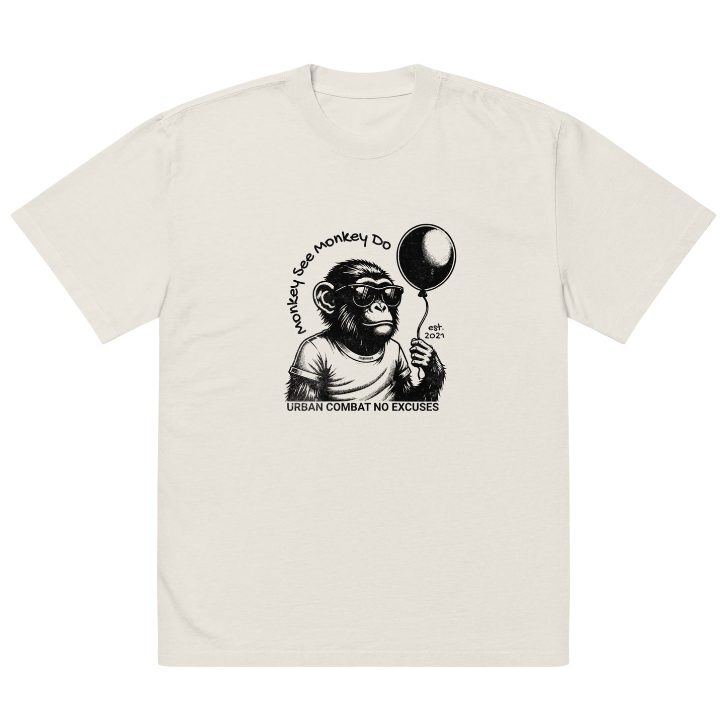 Urban Combat Over sized Monkey See t-shirt