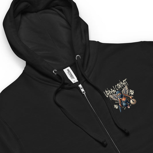 Urban Combat Lifestyle Unisex fleece zip up hoodie