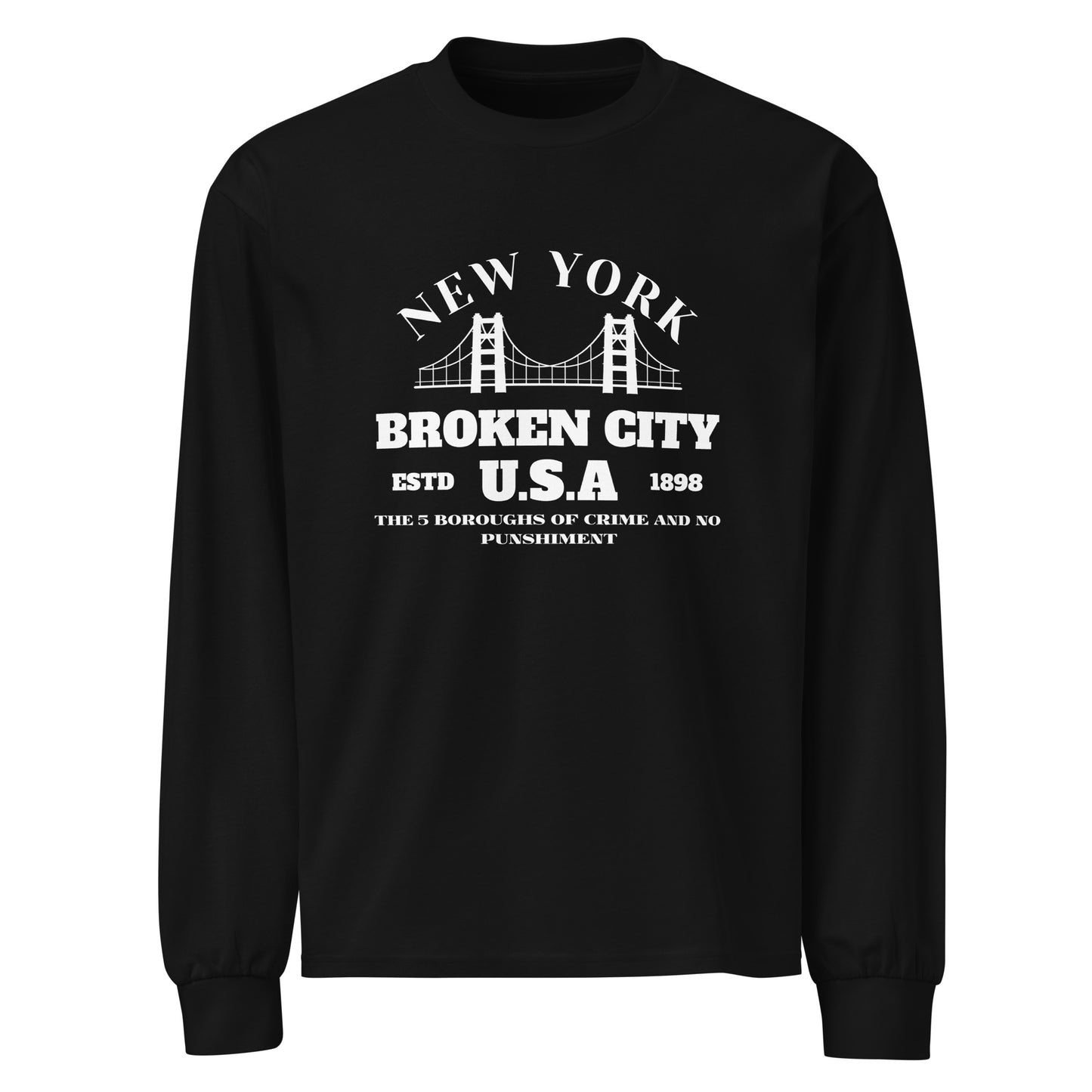 Urban Combat NYC Premium heavyweight long sleeve shirt