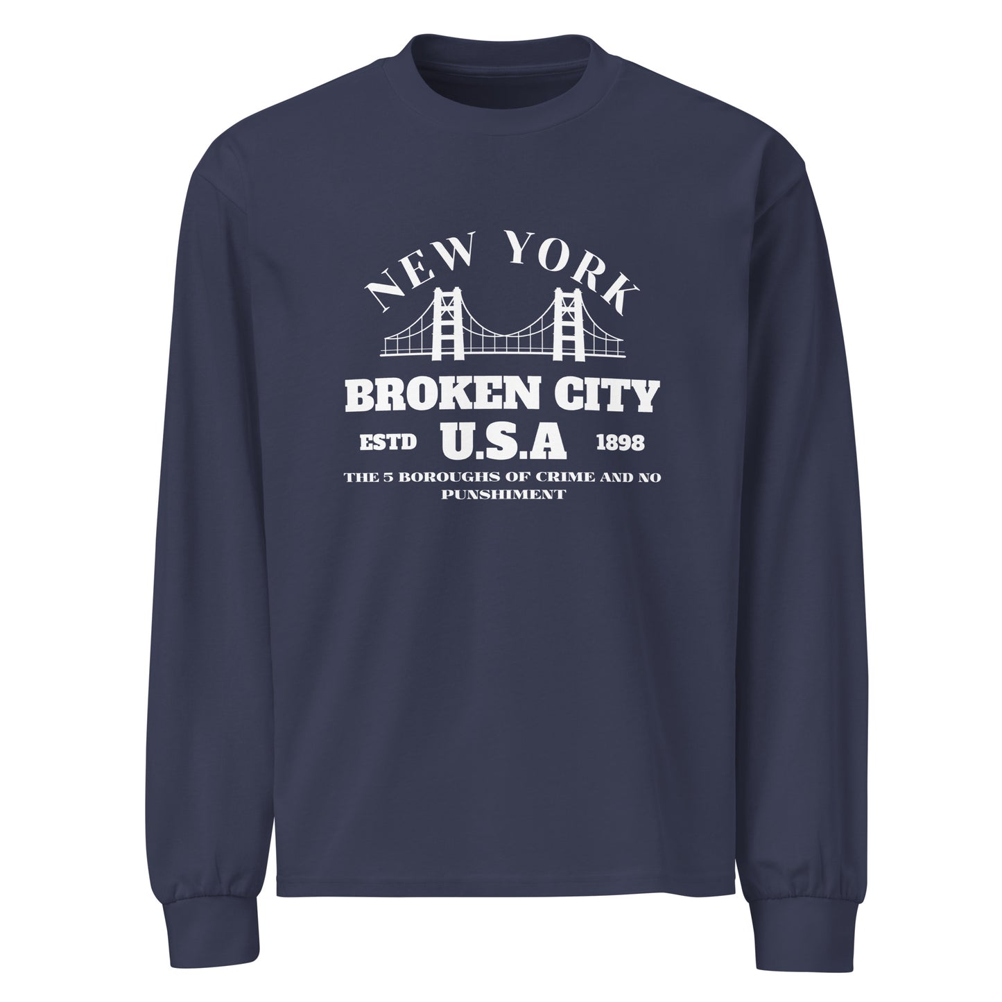 Urban Combat NYC Premium heavyweight long sleeve shirt