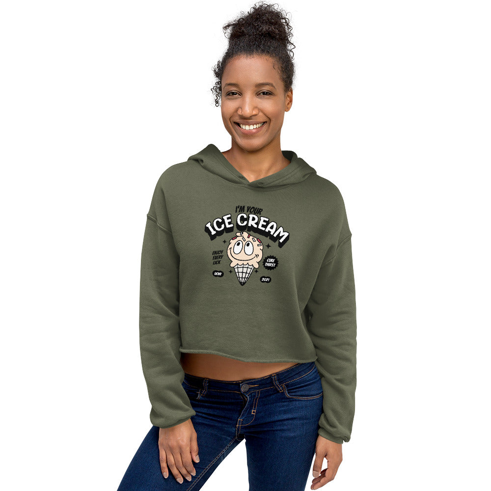 Urban Ladies Combat Crop Hoodie